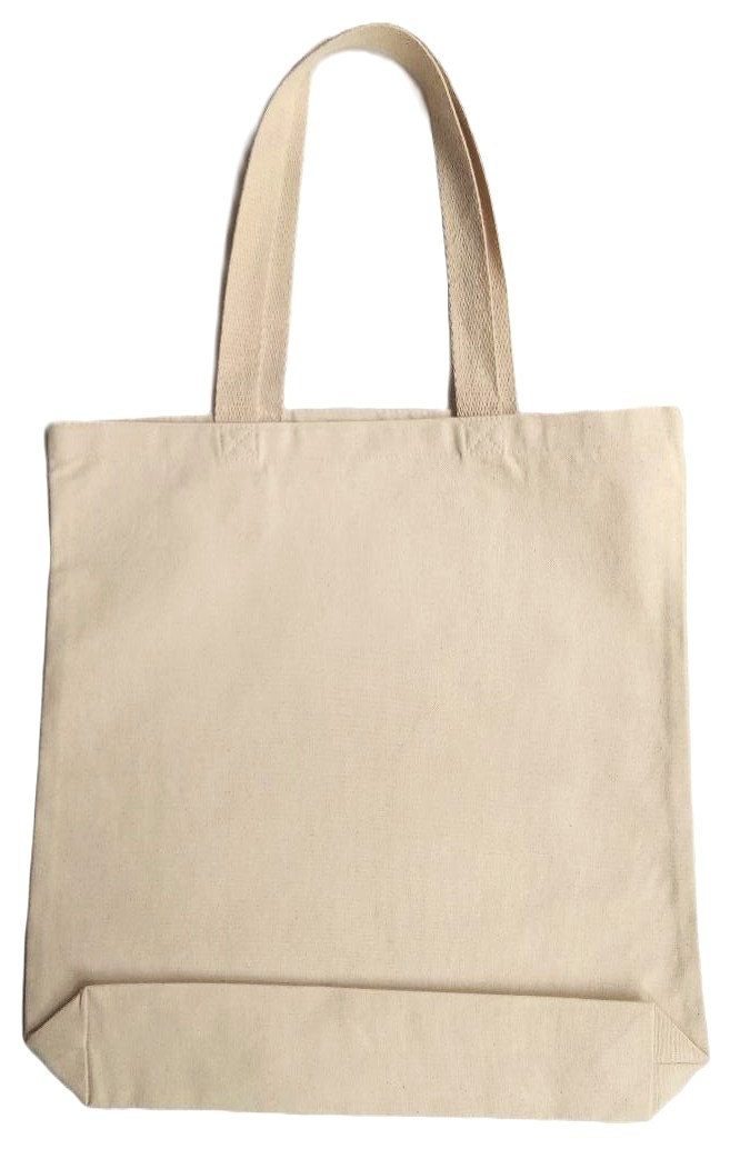 A photo of a canvas totebag.