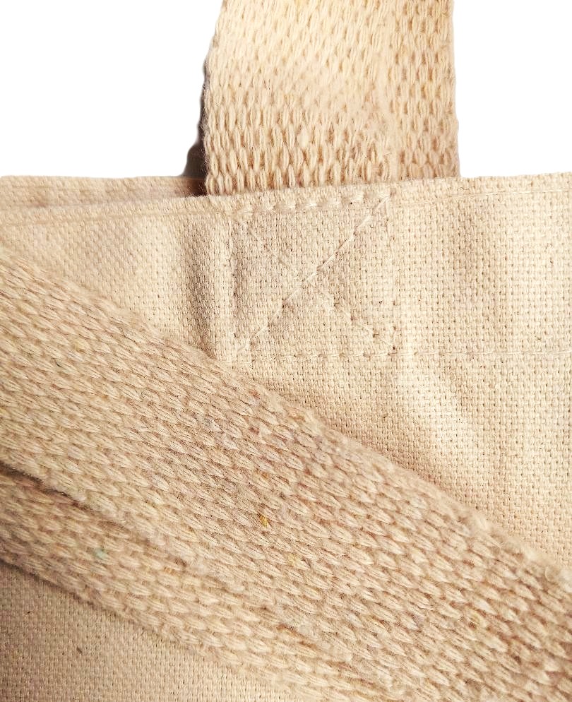 A photo of a canvas totebag.